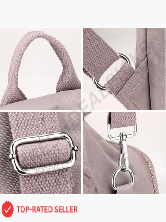 Mini Nylon Backpack Lightweight Travel Daypack Cute Casual College School Bag main image 4